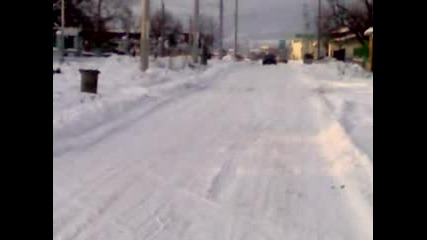 Alfetta Gtv Drift On Snow