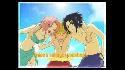 Naruto,  Sakura & Sasuke - Team 7