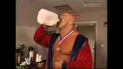 Brock Lesnar and Kurt Angle Funny Promo 