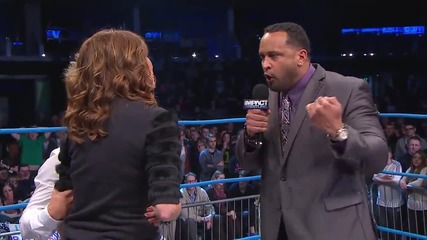 Дикси Картър и Mvp се запознават - Tna Impact Wrestling 06.02.14