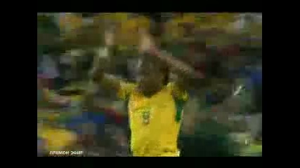 South Africa 1 - 0 Mexico Гол на (s.tshabalala) 11.06.10 