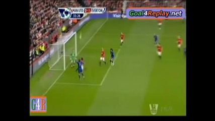 Прекрасен гол на Ники Желавич срещу Манчестър Юнайтед с бг коментар !! Манчестър Юнайтед 4:4 Евъртън