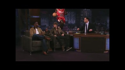 Justin Bieber on Jimmy Kimmel Live Part 4