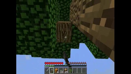 minecraft deeper survival ep.2 - тикви,ферма и развитие на къщата