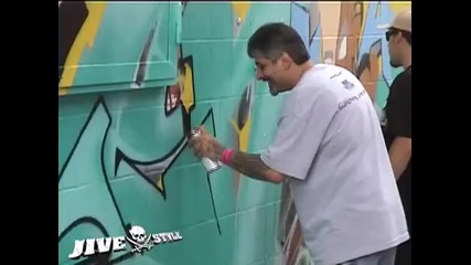 Seen, Can2, Cope2 Zebster - Wallstreet Graffiti Meeting 