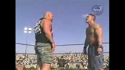 Austin stuns Cena