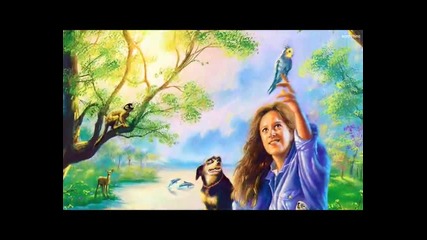 Джим Уорън. Магия живопиcи ... Лара Фабиан - прекрасен живот 