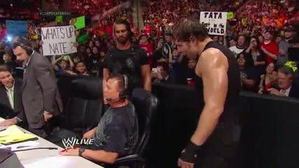 The Shield Triple Power Bombs Kane Raw, March 17, 2014