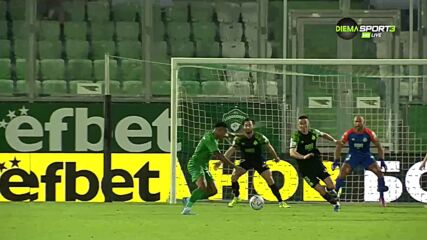Лудогорец - Шамрок Роувърс 2:0 /първо полувреме/