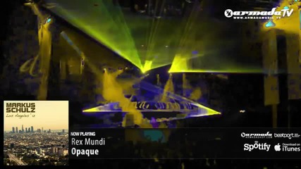 Out now_ Markus Schulz - Los Angeles '12