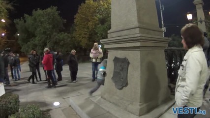 Полицаи блокираха Орлов мост