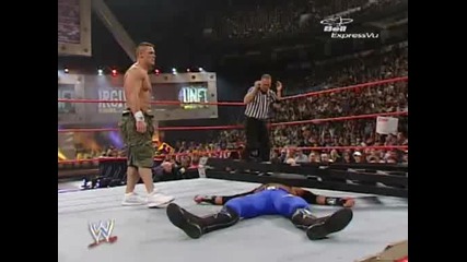 Unforgive 2006 - John Cena vs Edge (wwe Championship) 2 част 
