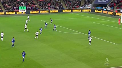 Тотнъм - Евертън 1:0 /първо полувреме/