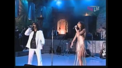 Ceca i Aca Lukas - Crni sneg - (LIVE) - (Marakana) - (TV Pink 2002)