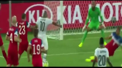 World Cup 2014 Brazil U S A - Ghana 2:1 All goals