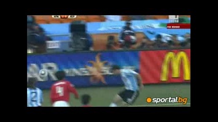 17.6.2010 Аржентина - Южна Корея 4 - 1 Световно първенство по футбол група B 