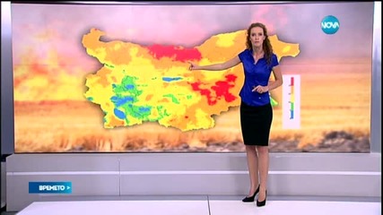 Прогноза за времето (10.08.2015 - обедна)