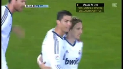 Mallorca vs Real Madrid 0-4 - Ronaldo 73'
