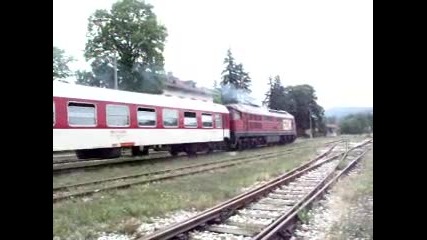 заминаване от гара Панагюрище
