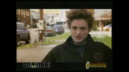 Robert Pattinson Interview on the set of Twilight