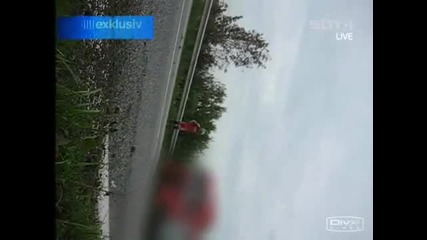 падане с ducati с висока спорост 
