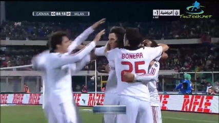 Серия А Катания - Милан 0:2 