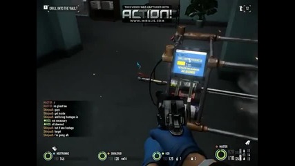 Payday 2 Bank Heist Overkill (bg Commentary)