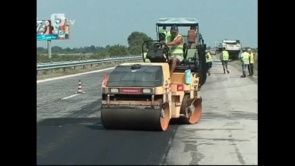 Ремонт на черната отсечка на "тракия"