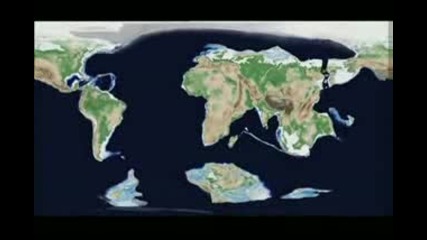 Развитието на земята в период от 650 милиона години