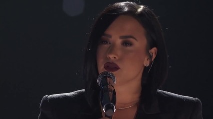 Уникално изпълнение!!! Demi Lovato- Stone Cold (iheart Awards) 2016