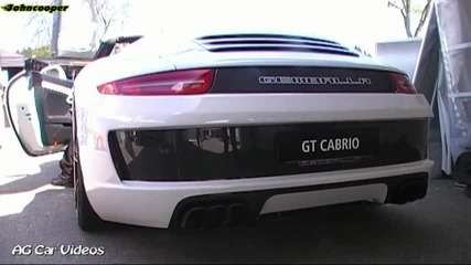 Porsche 991 Gemballa Gt Cabrio revs