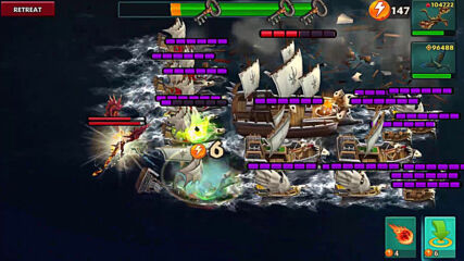 y2mate.com - Munchauser and Morphaileron Lvl 175 vs Fleet 999 Ships Defend Berk Dragons Rise of Berk
