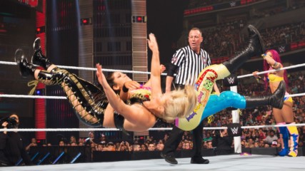 Sasha Banks & Bayley vs. Charlotte & Dana Brooke: WWE Battleground 2016 (Full Match - WWE Network Exclusive)