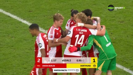 Унион Берлин - Борусия Дортмунд 2:1 /репортаж/
