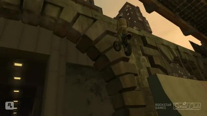 Gta 4 Bike stunt and crash.[hq]