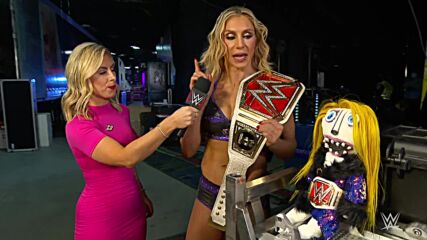 Charlotte Flair dumps her new doll in the trash: Raw, Sept. 13, 2021