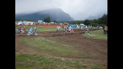 Motocross Kalofer 2012 start Mx3