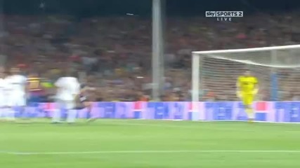 Penalti de Pepe a Pique - Supercopa de Espana vuelta (fc Barcelona 3 - Real Madrid 2)