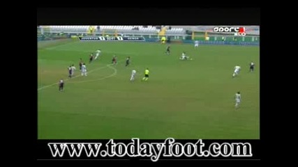 Football Watch Match Highlights and goals of Italy Serie A Juventus 3 - 2 Genoa (14h00) 14 02 2010 
