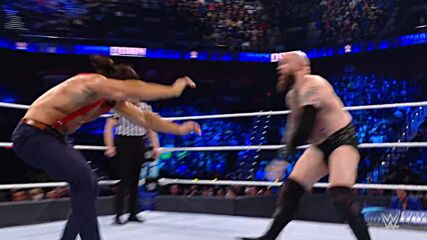 Viking Raiders vs. Happy Corbin & Madcap Moss: SmackDown, Jan. 7, 2022