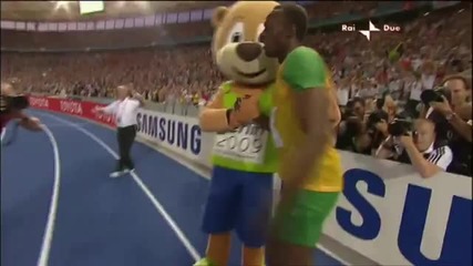 Usain Bolt - Final 200m Berlin 2009 - Hd (1280x720)