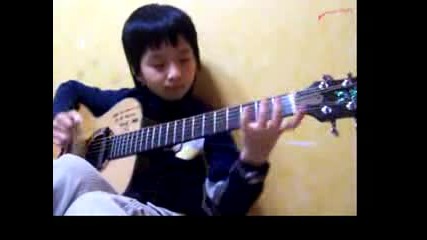 Деца Феномени - 11 Без думи - изпълнение на китара