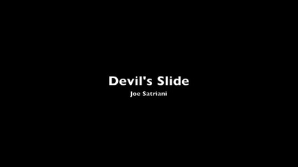 Joe Satriani - Devil's Slide - Backing Track
