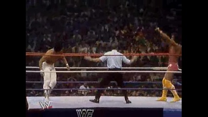 Randy Savage vs Ricky Steamboat - Intercontinental Championship - Wrestlemania 3 part 1/2