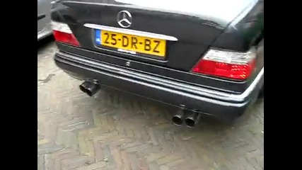 Mercedes E500 W124 V8 Exhaust