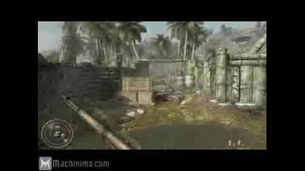 COD: World at War - Burn Em Out Gameplay (1 of 4)