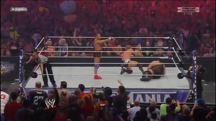 Wwe Wrestlemania 27 - The Corre vs. Kane & Big Show & Santino Marella & Kofi Kingston 