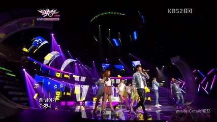 (hd) B1a4 - Baby good night (goodbye stage) ~ Music Bank (22.06.2012)