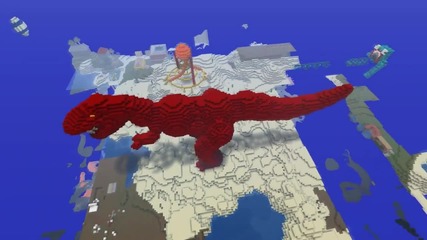 Minecraft - T-rex
