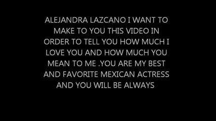 Love You Alejandra Lazcano